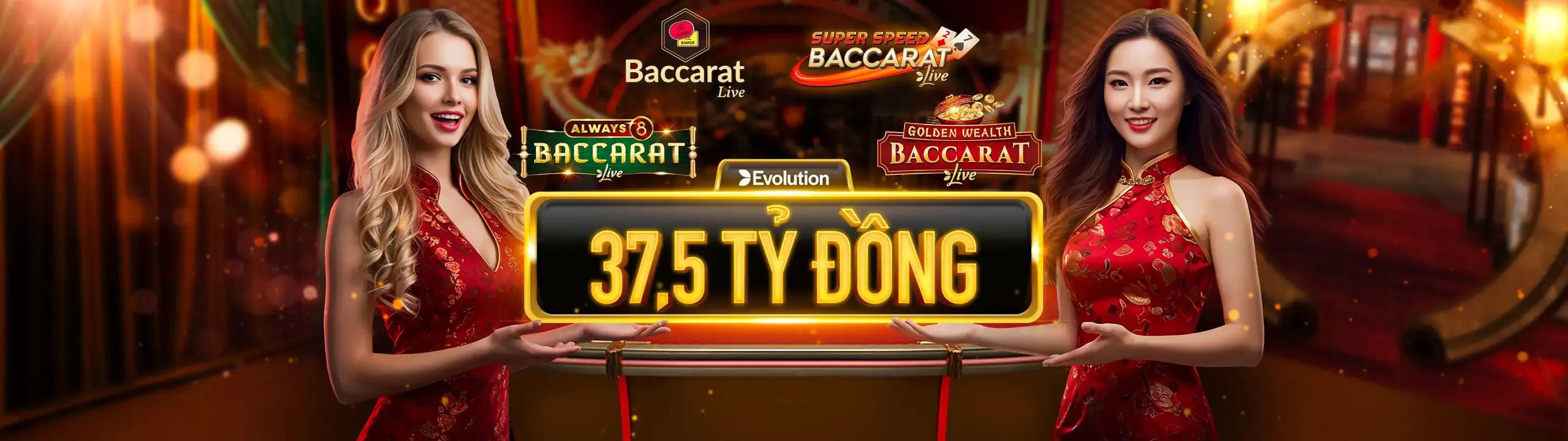 Bàn Baccarat trực tuyến c168b với thẻ bài và chip cược
